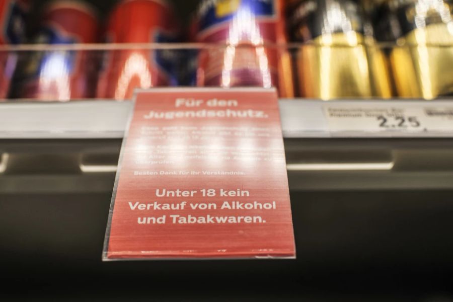 Alkohol Tabakwaren unter 18