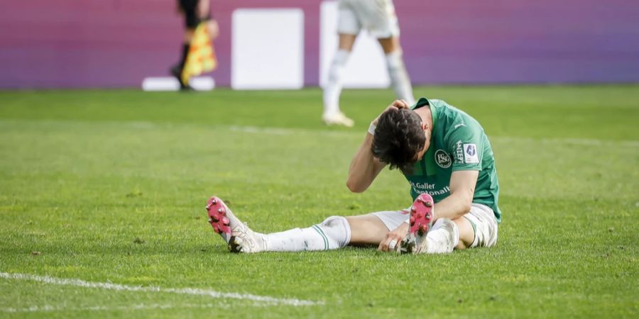 Jordi Quintilla und der FC St.Gallen kassierten gegen YB nach einer 2:0-Führung noch den Ausgleich.