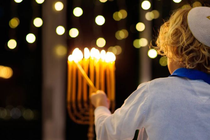 Chanukka Leuchter Antisemitismus Judentum