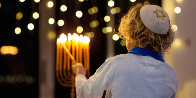 Chanukka Leuchter Antisemitismus Judentum