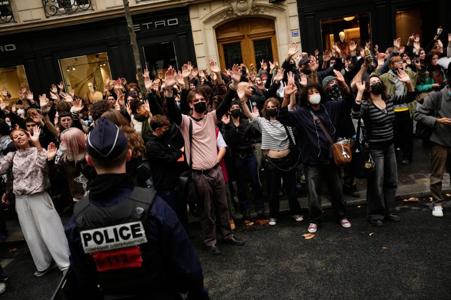 schülerproteste in frankreich