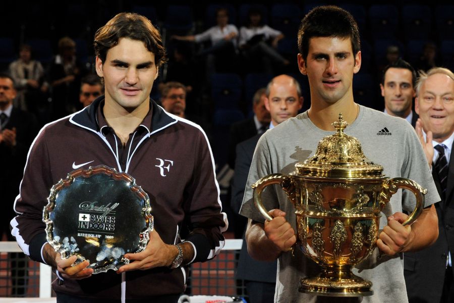 Novak Djokovic Swiss Indoors