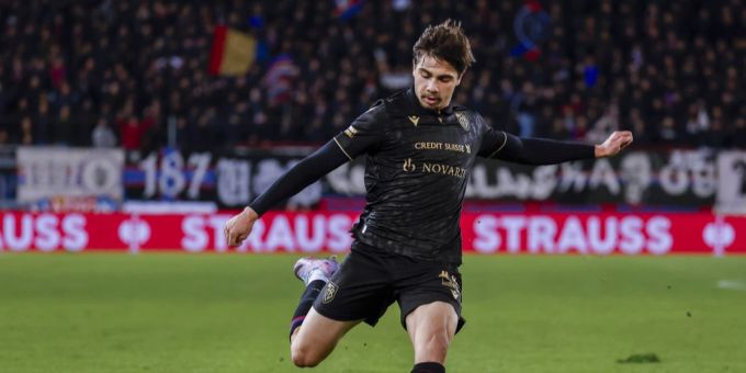 Gabriel Sigua im Trikot des FC Basel. FC Basel