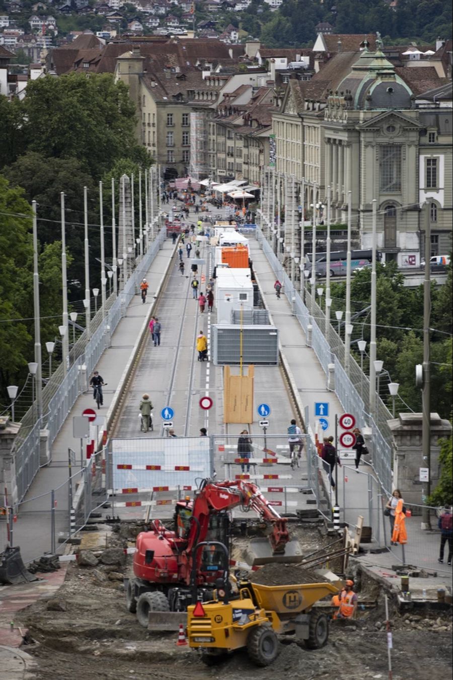 Baustelle Kornhausbrücke