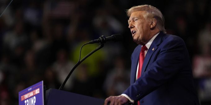 Donald Trump spricht bezüglich Imane Khelif und Lin Yu-ting von Männern. Donald Trump