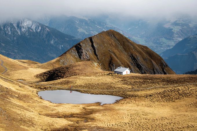 Eindrückliches Naturerlebnis auf dem Höhenweg im Pizol. Pizol Panorama Höhenweg