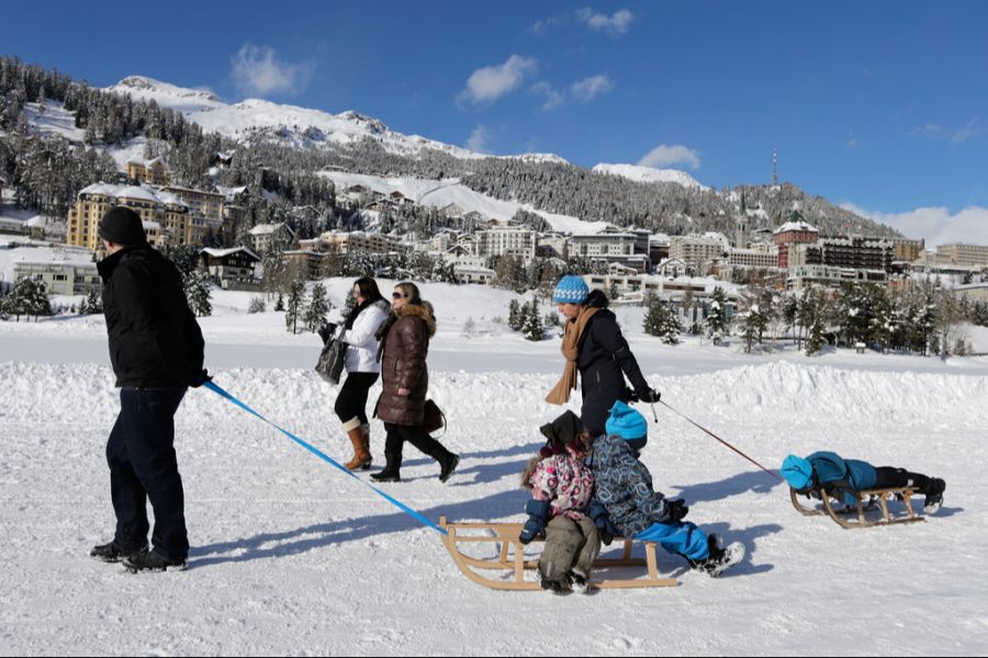 St. Moritz GR hat due teuersten Ferienwohnungen im Alpenraum.