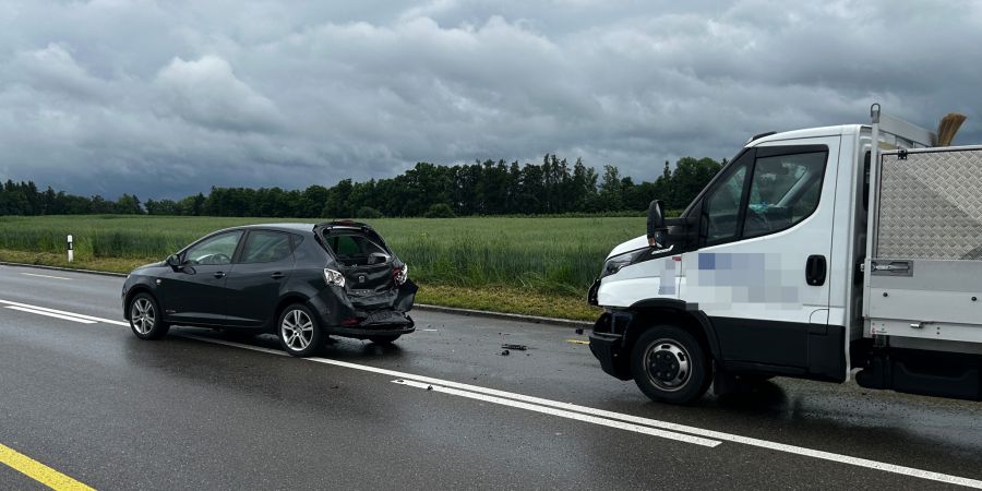 Bürglen Auffahrkollision