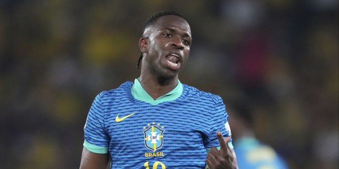 Brasiliens Vinicius Junior während dem Quali-Spiel zur WM 2026 gegen Ecuador. WM-Quali