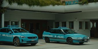 "Tschugger" Polizeifahrzeuge