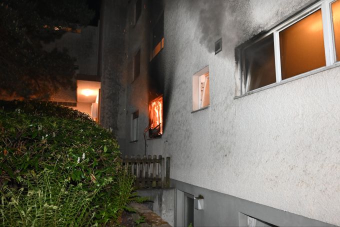 Beim Brand in Wil entstand Sachschaden. Sachschaden