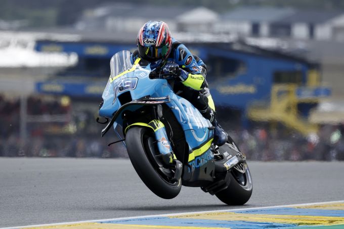 Ai Ogura (Trackhouse Aprilia) beim Frankreich-GP der MotoGP. Ai Ogura MotoGP Aprilia