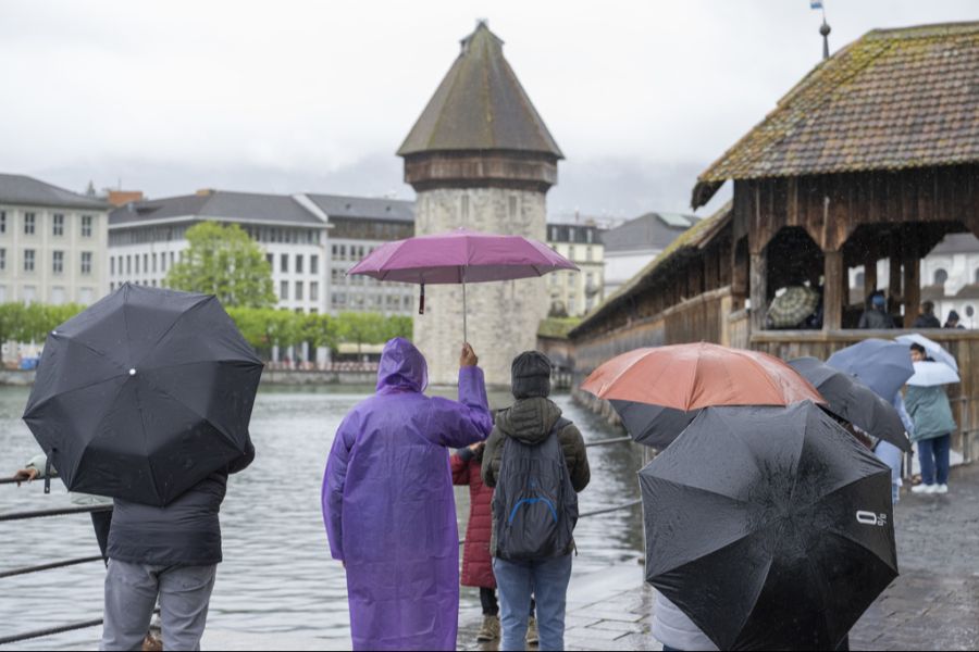 In der Schweiz herrscht seit einigen Tagen Regen-Wetter.