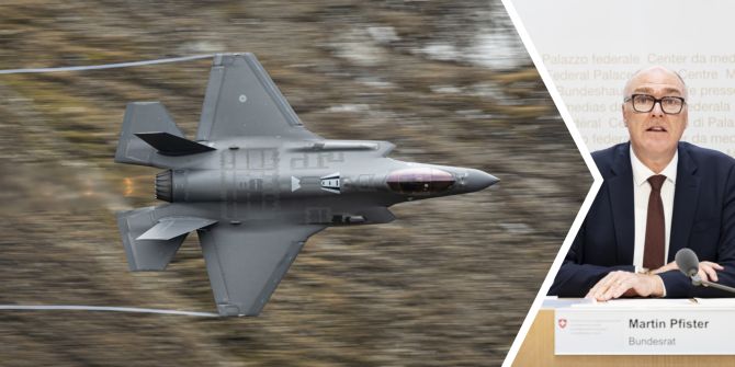 F-35 teurer Martin Pfister