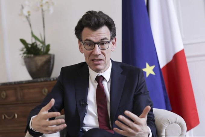 Frankreichs Hochschulbildungsminister Philippe Baptiste. Philippe Baptiste