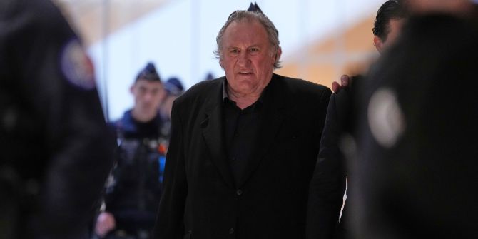 Französischer Schauspieler Gérard Depardieu