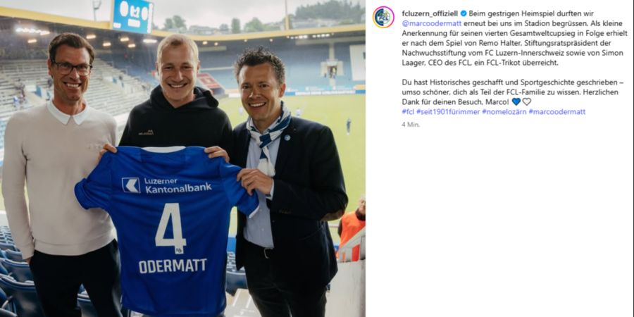 Marco Odermatt FC Luzern