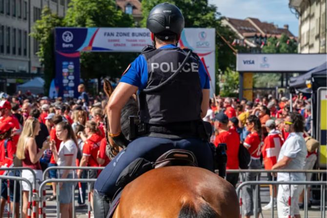 Frauen-EM Bern Polizei