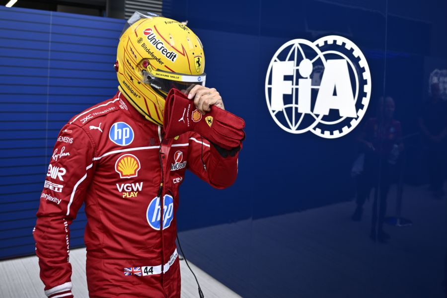 Lewis Hamilton Ferrari Ungarn