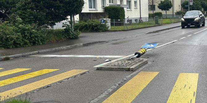 Eine Autofahrerin