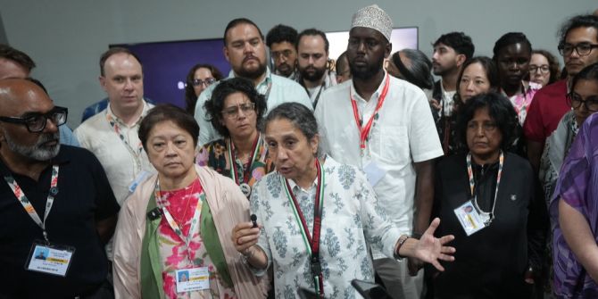 Weltklimagipfel Teilnehmerinnen