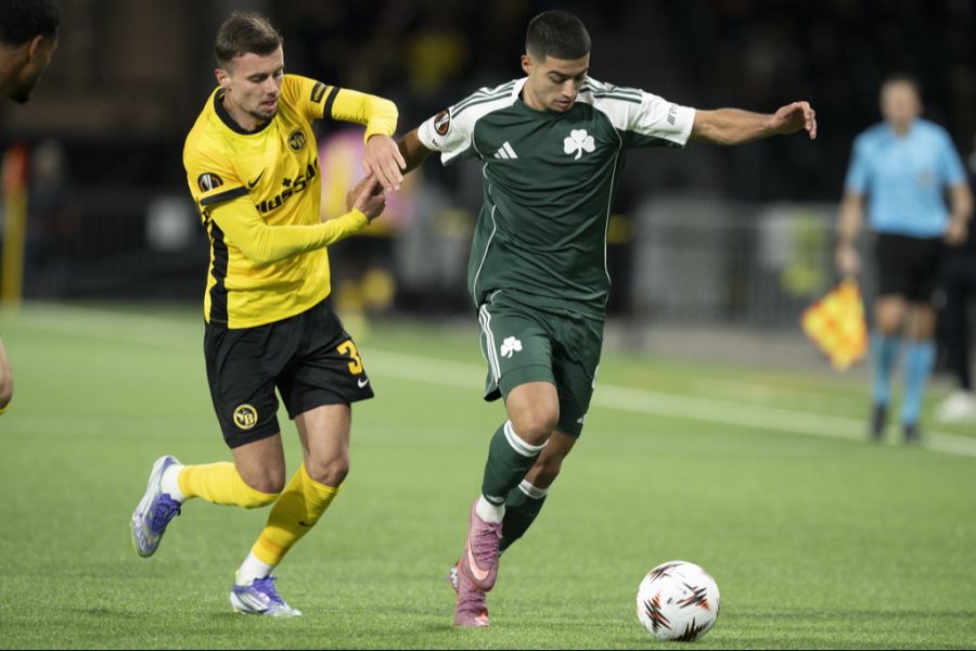 Im Wankdorf verlieren die Berner gegen Panathinaikos Athen gleich mit 1:4.