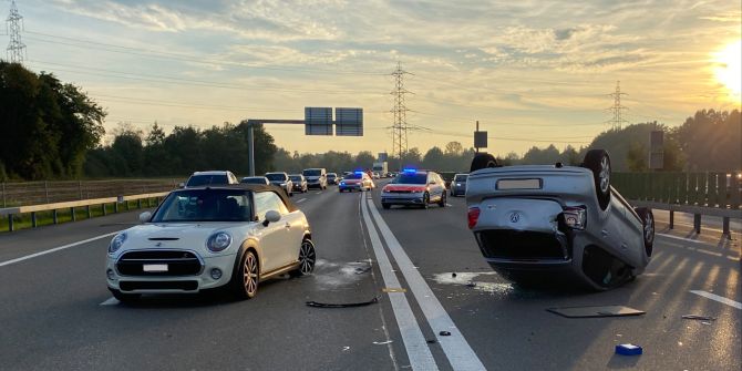 Auffahrkollision Baar