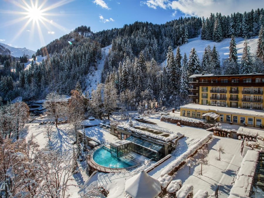 Das Wellness-Hotel Lenkerhof im Simmental.