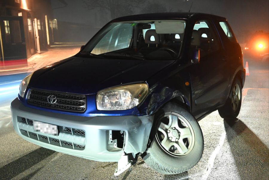 Ein Autofahrer war alkoholisiert unterwegs.