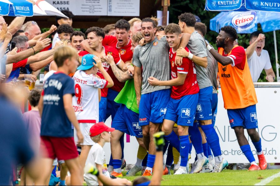 Die Freude Mitte August ist grenzenlos.