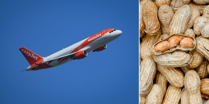Easyjet Nuss-Allergie