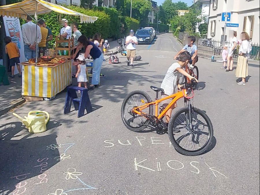 Diese Aktion aus dem Sommer zeigt, wie die Spielzone aussehen könnte.