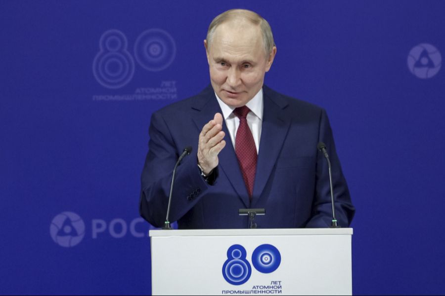 Putin beharrt weiterhin auf Gebietsabtretungen in der Ostukraine.
