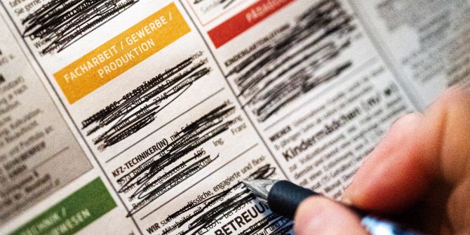 Jobanzeigen Zeitung covid 19