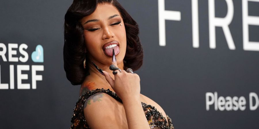 Cardi B kommt um eine Strafe herum. (Archivbild)