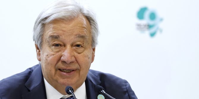 UNO-Generalsekretär António Guterres