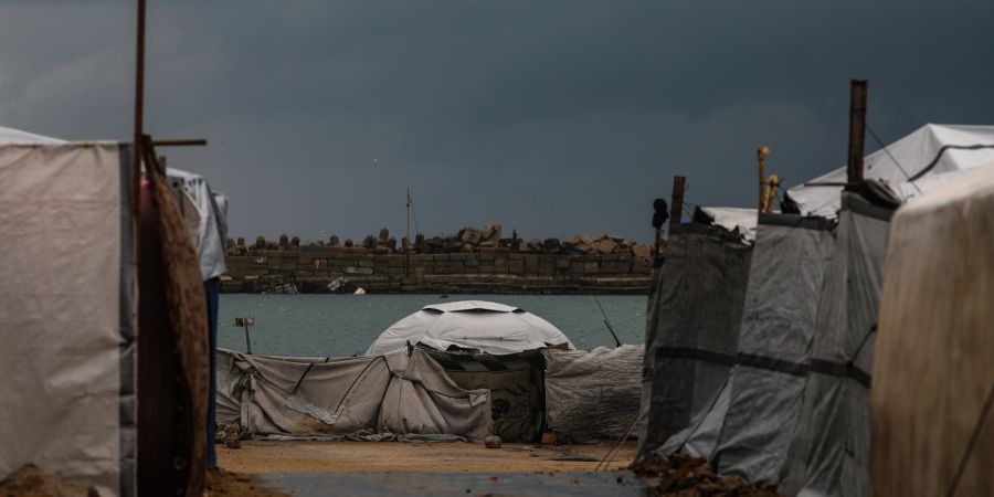 Gazastreifen Regenfälle