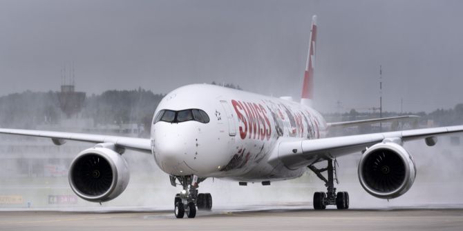 swiss airbus a350 palma