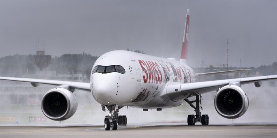 swiss airbus a350 palma