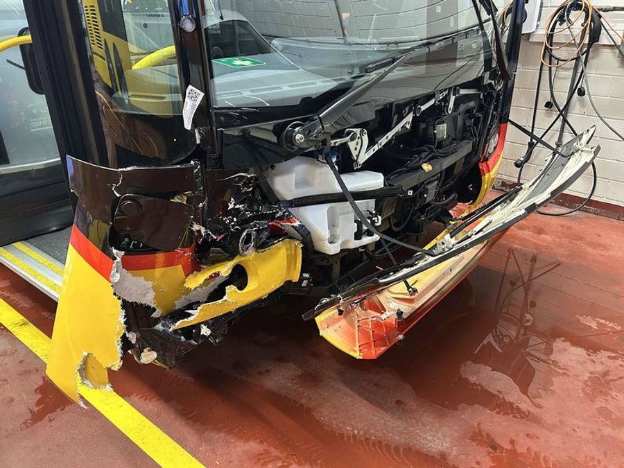 An den Fahrzeugen entstand Sachschaden.