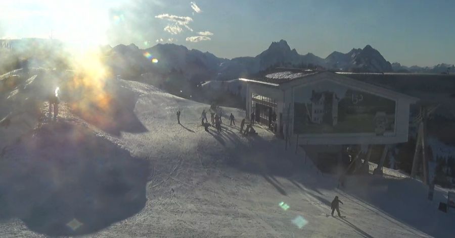 Die Skipisten der Destination Gstaad sind am 25. Dezember nicht überfüllt.