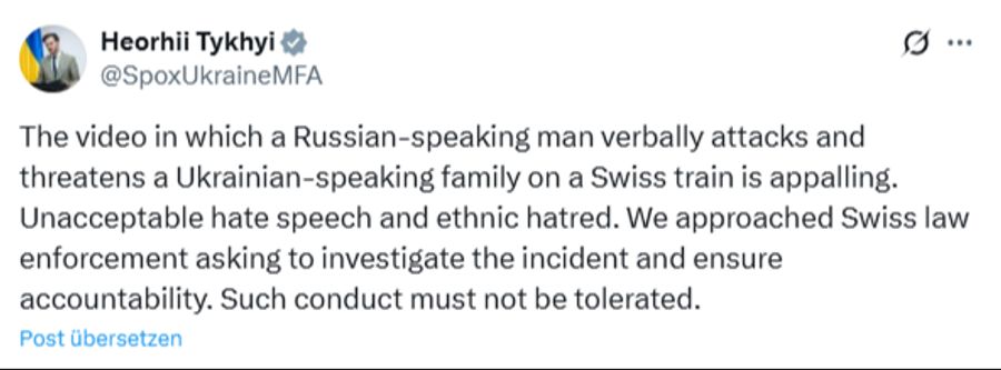 Der Sprecher nennt die Attacke «entsetzlich».