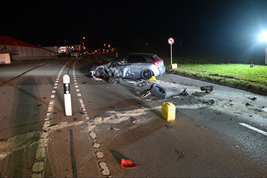 Unfall Niederglatt SG