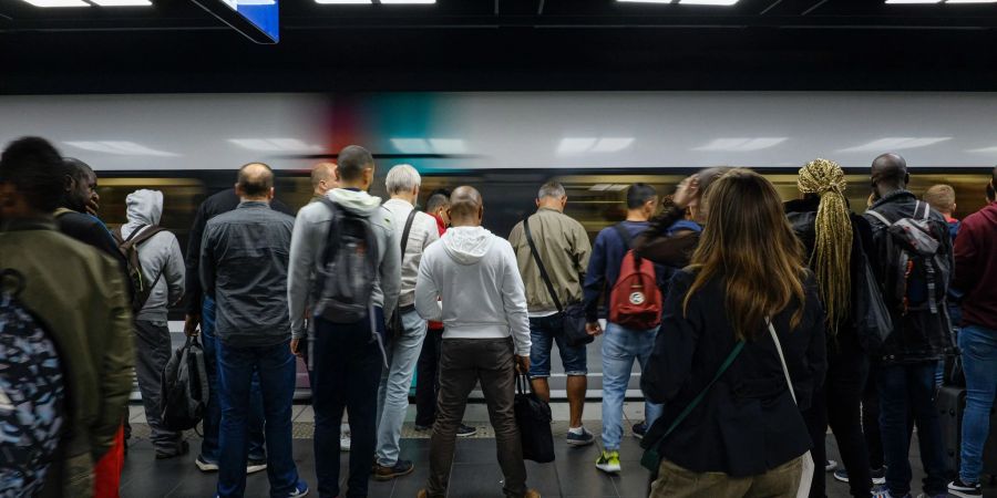 Die Pariser Metro dürfte während der Olympischen Spiele noch voller werden.