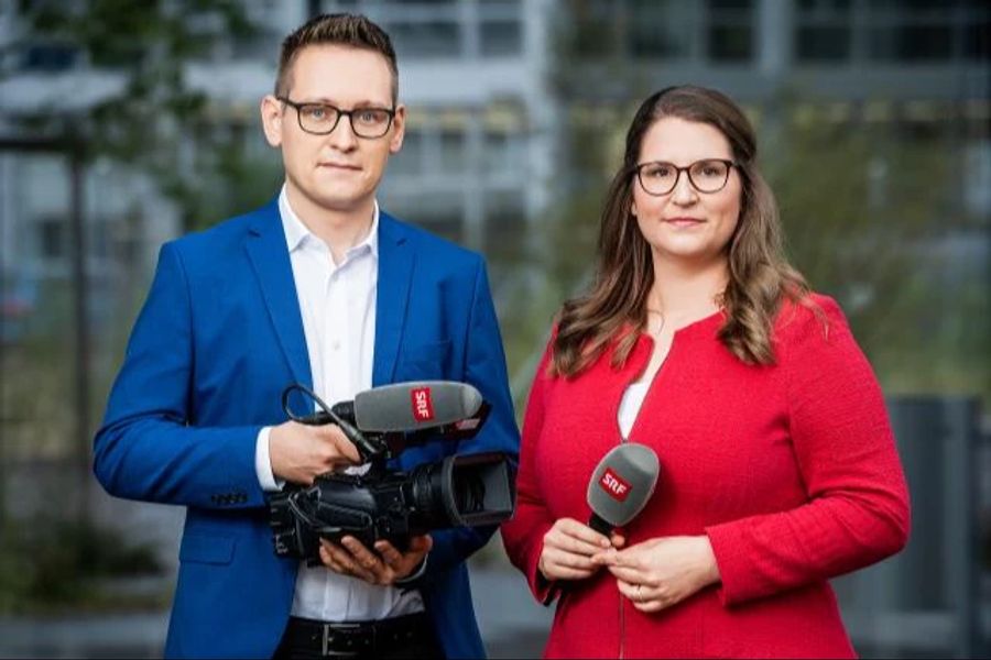 Jonas Bischoff und seine Frau Anita Bünter berichten seit 2021 aus dem Nahen Osten.