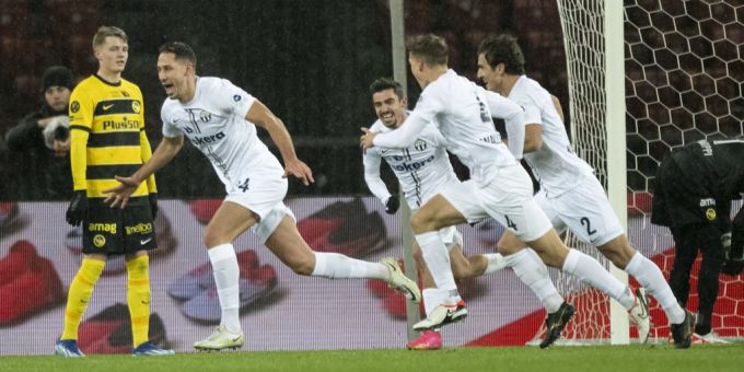 Nikola Katic bejubelt seinen Treffer zum 2:0 für den FC Zürich gegen YB. FC Zürich
