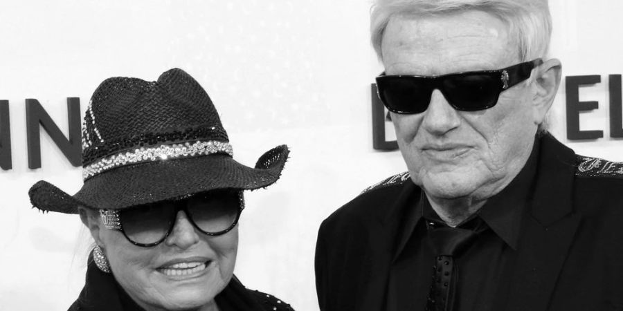 Heino und seine Hannelore bei einem Event in Berlin.