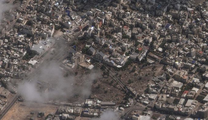 Unter anderem wurde kürzlich ein Spital in Gaza getroffen. Gazastreifen