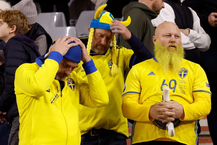 Bei den Opfern handelt es sich um schwedische Fussballfans. Das EM-Quali-Spiel zwischen Belgien und Schweden wurde daraufhin abgebrochen.