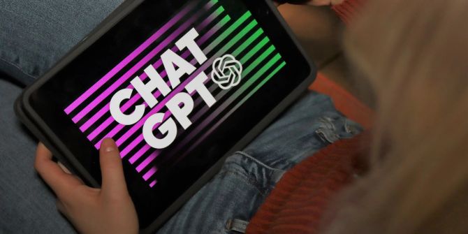 chat gpt auf tablet